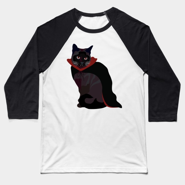 Vampurr Baseball T-Shirt by Annabalynne